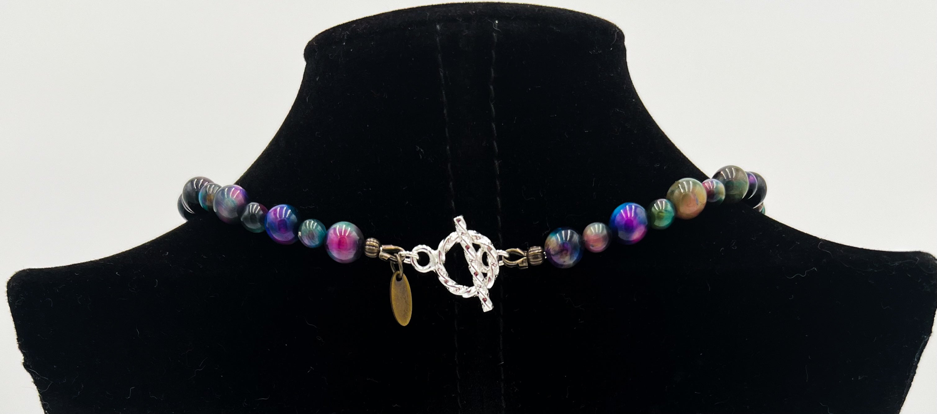 Rainbow Tiger's Eye - Necklace & Bracelet Set