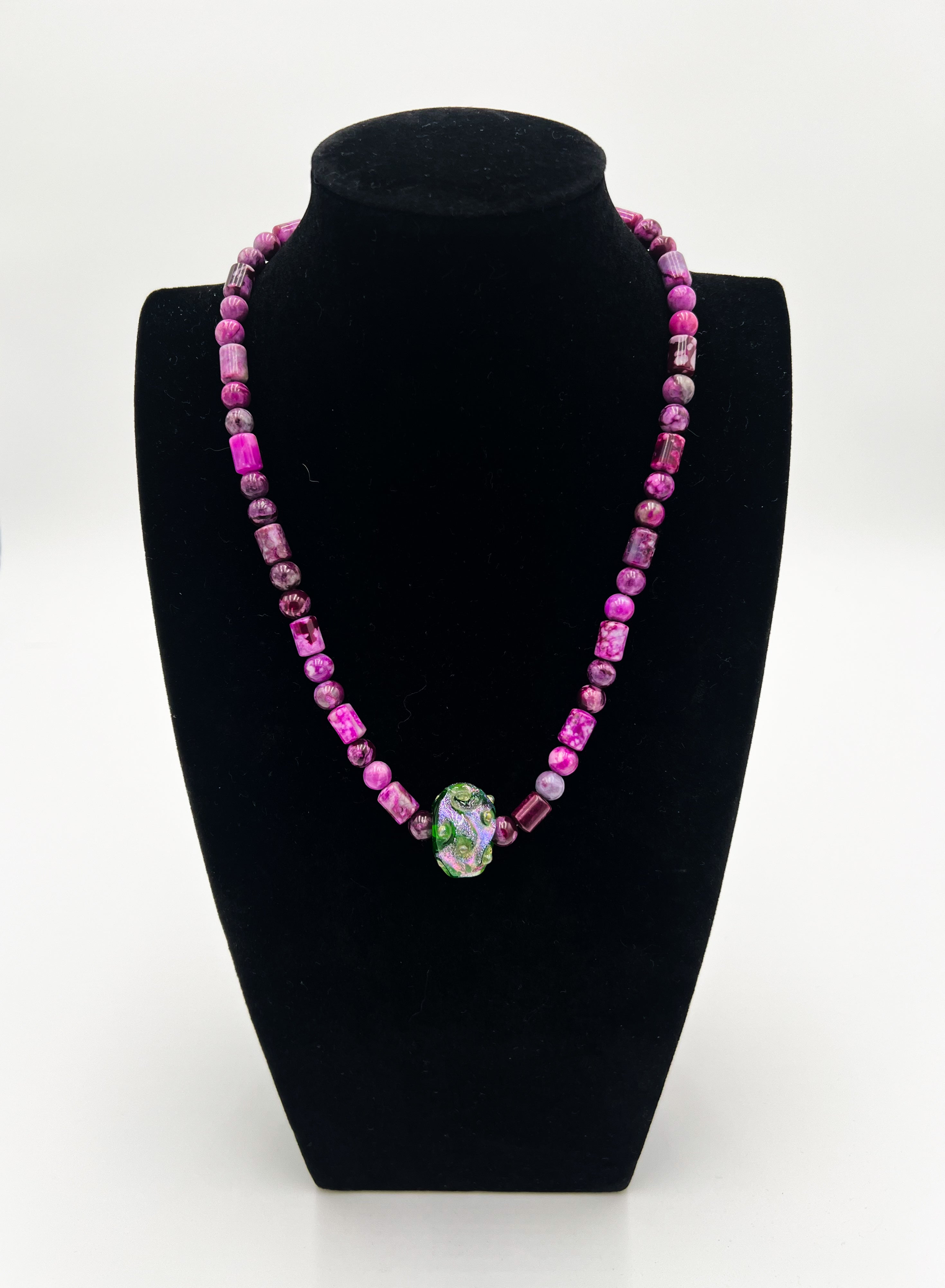 Sugilite Necklace 20.5"