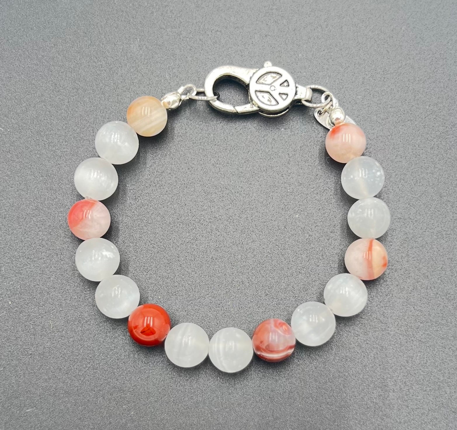 Selenite & Moroccan Bracelet 7.5"