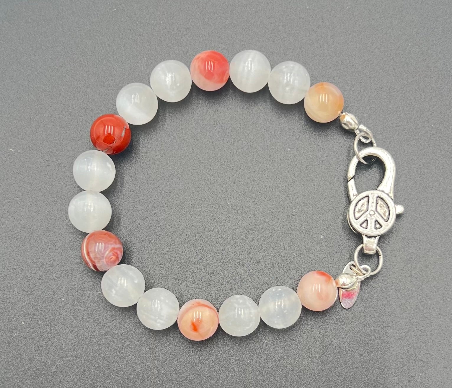 Selenite & Moroccan Bracelet 7.5"