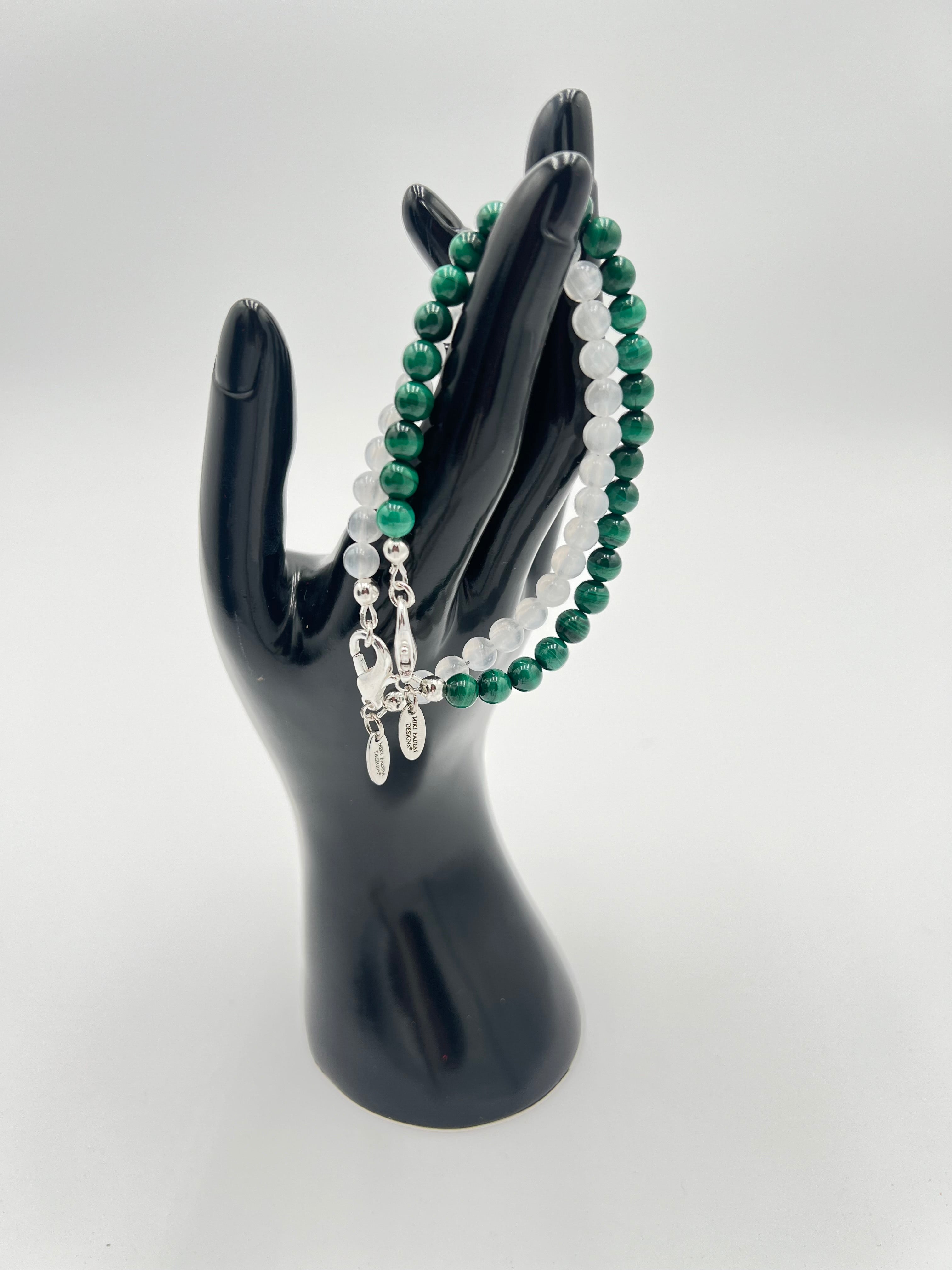 Selenite Bracelet-Stackable 7 1/4"