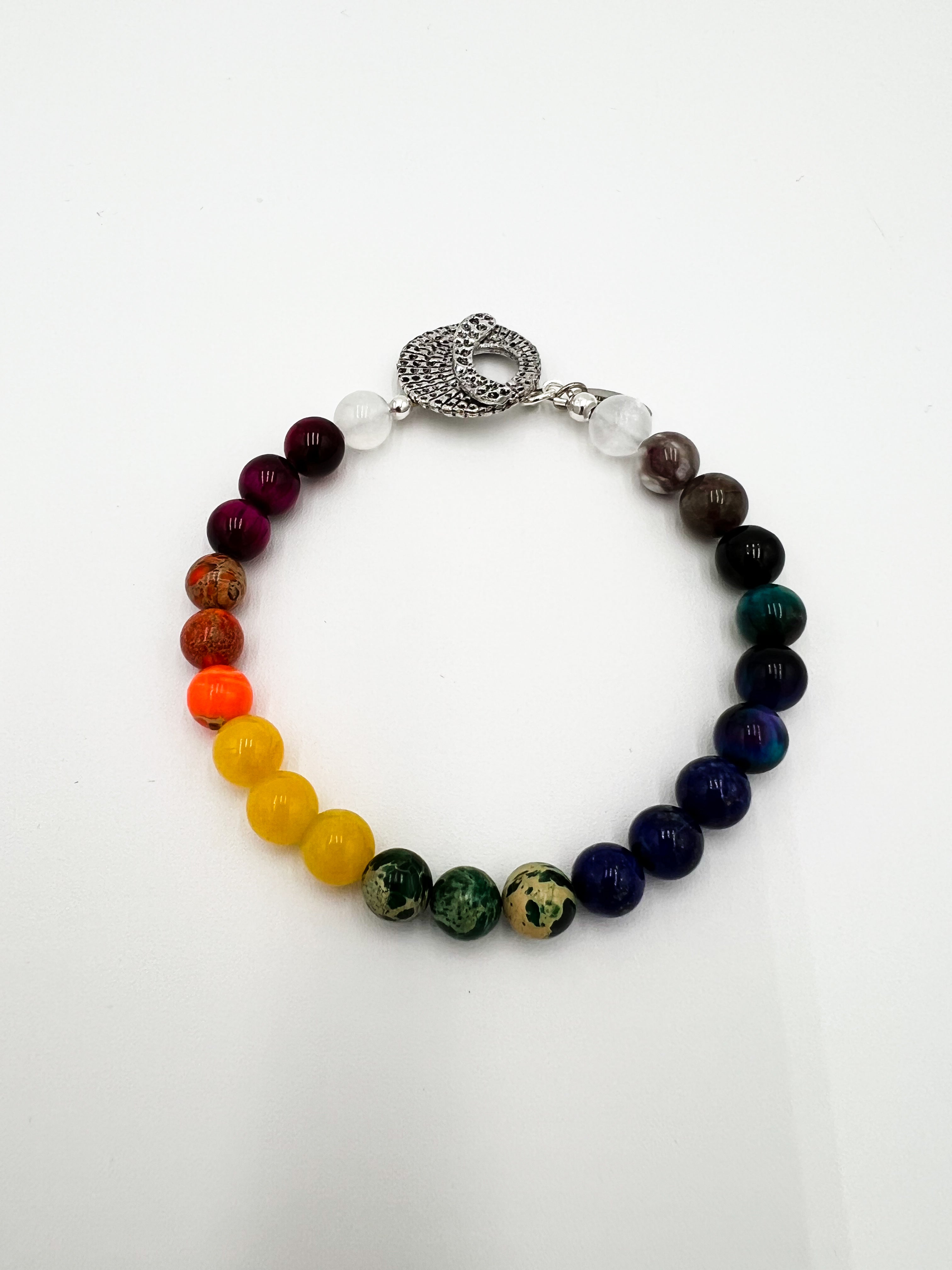 Rainbow Bracelet 7.5"