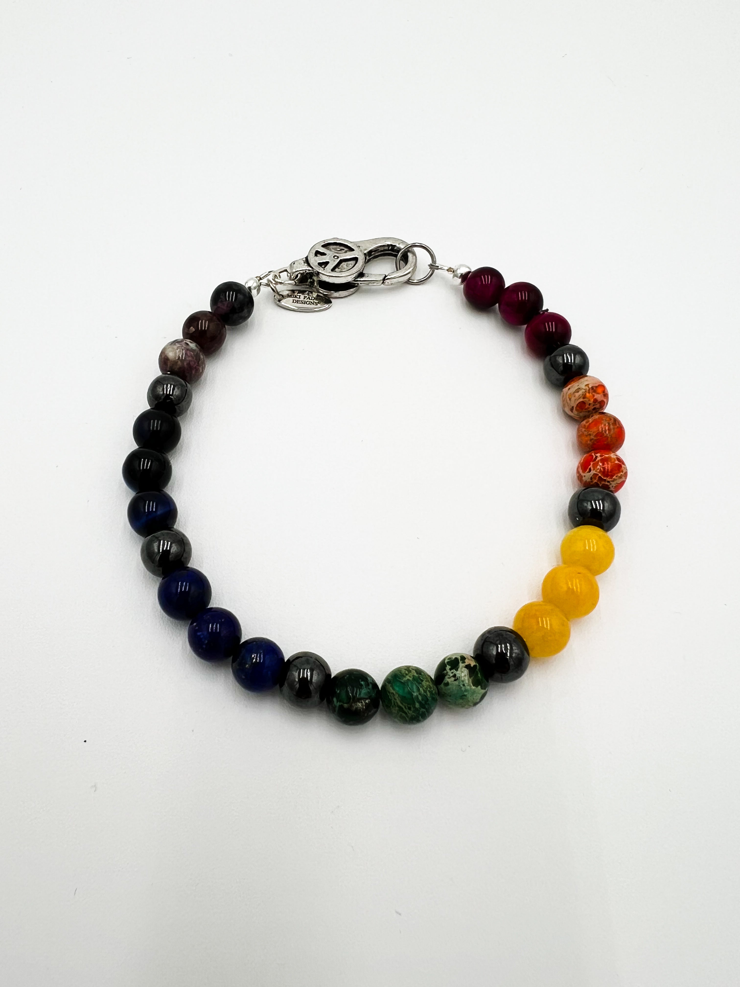 Rainbow Bracelet 8.5"