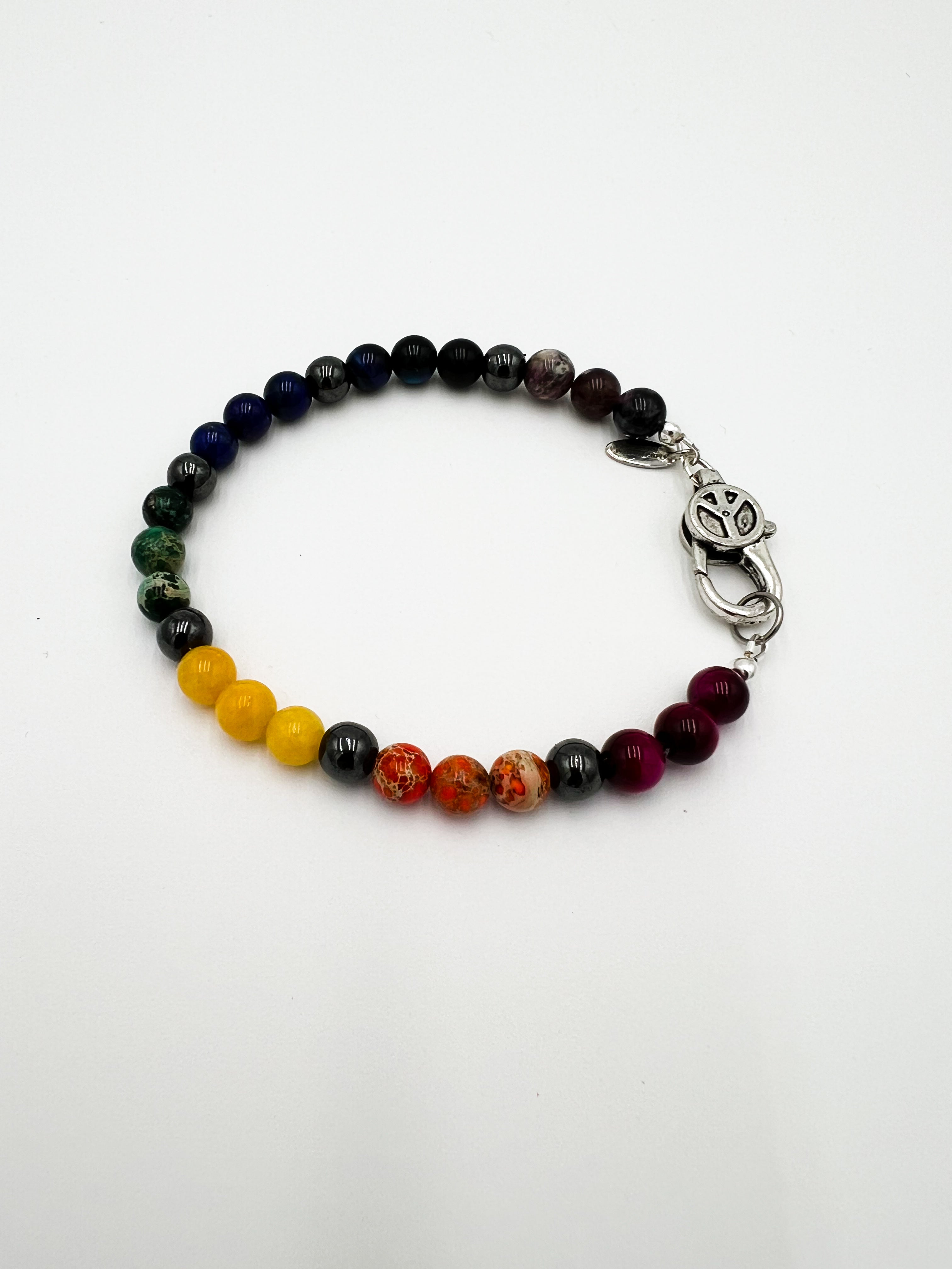 Rainbow Bracelet 8.5"