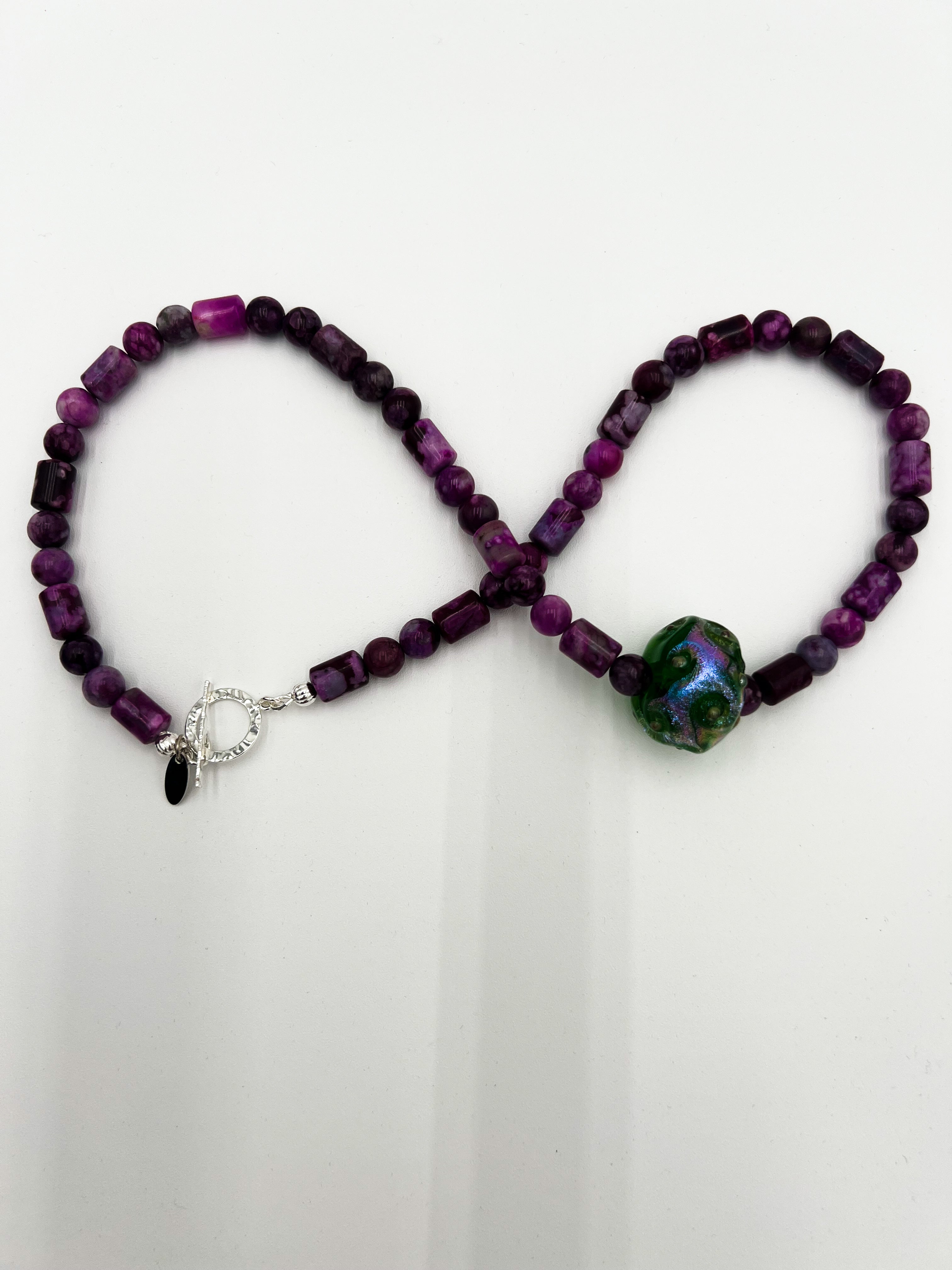 Sugilite Necklace 20.5"