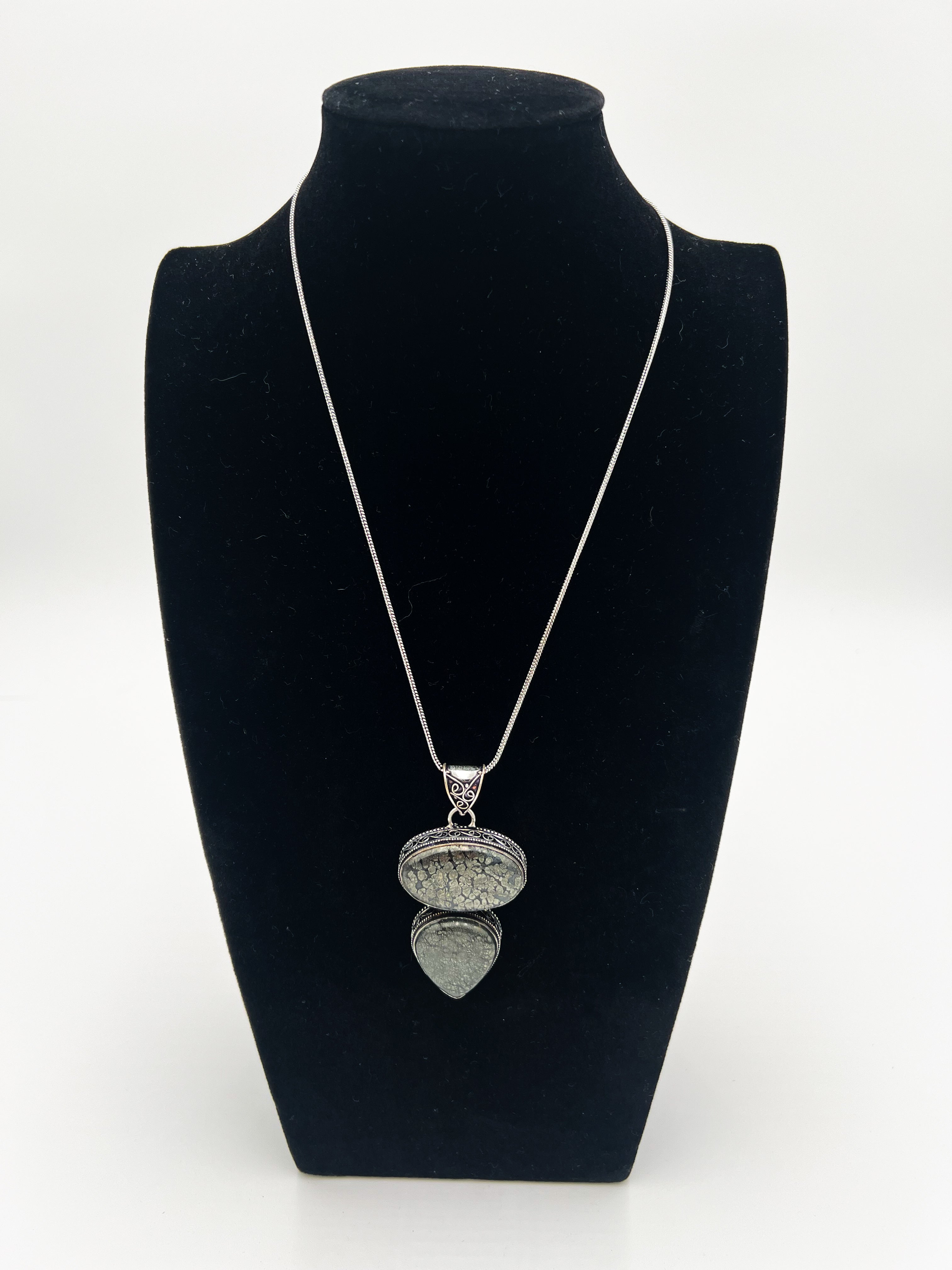 Marcasite Necklace 20"